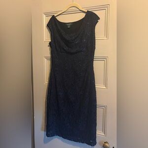 Ralph Lauren Midnight Blue Strapless Dress